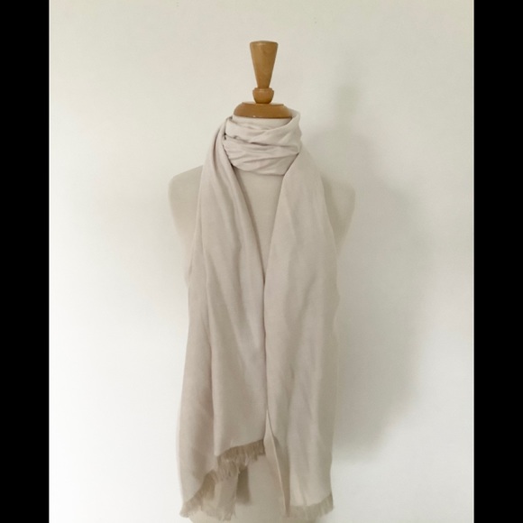 EYELASH SCARF-TWO SCARVES IN ONE - Picture 2 of 7